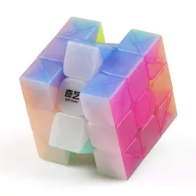 Qiyi Warrior W 3x3x3 волшебный Нео Куб желе цвет прозрачный Cubo Magico Профессиональный антистрессовый куб игрушки для детей подарок для взрослых