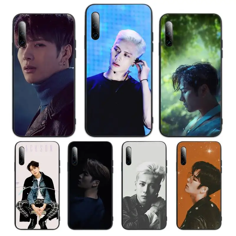 Черный чехол для сотового телефона GOT7 Jackson Wang Huawei Mate 9 10 20x30 40 Lite Pro из ТПУ |