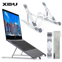 XIDU Laptop Stand Aluminium For Desk Macbook Pro Holder Adjustable Support Base Notebook Stand Portable Laptop Bracket 11-14inch 1