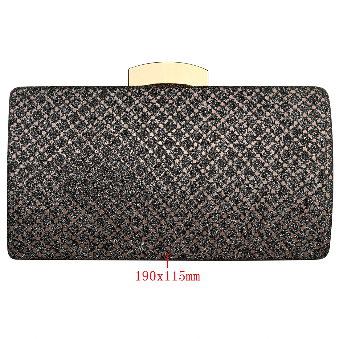 Fashion Concise Leather Clutch Bag Simple Shiny Evening Bags Clutches Wedding Party Rectangle Pouch Box Bag Ladies Purse