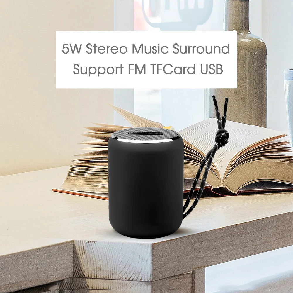 KEBIDU портативный открытый динамик Мини Bluetooth динамик беспроводной громкий динамик звуковая система стерео музыка объемный поддержка TFCard