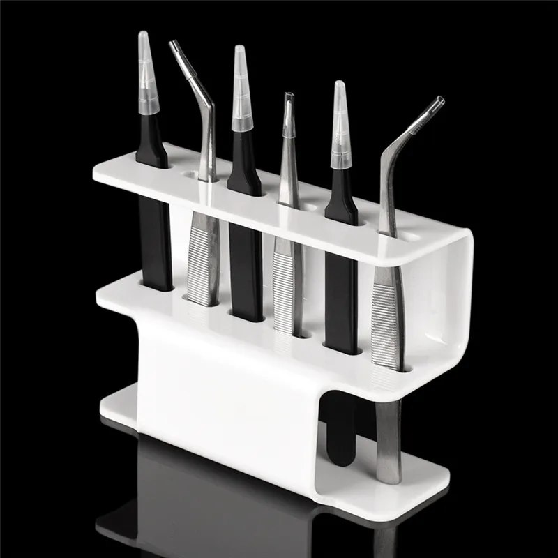 

Acrylic Tweezers Bracket Storage Rack Display Stand for Collecting and Arranging Eyelashes Shelf Holder Tweezer Storage Durable