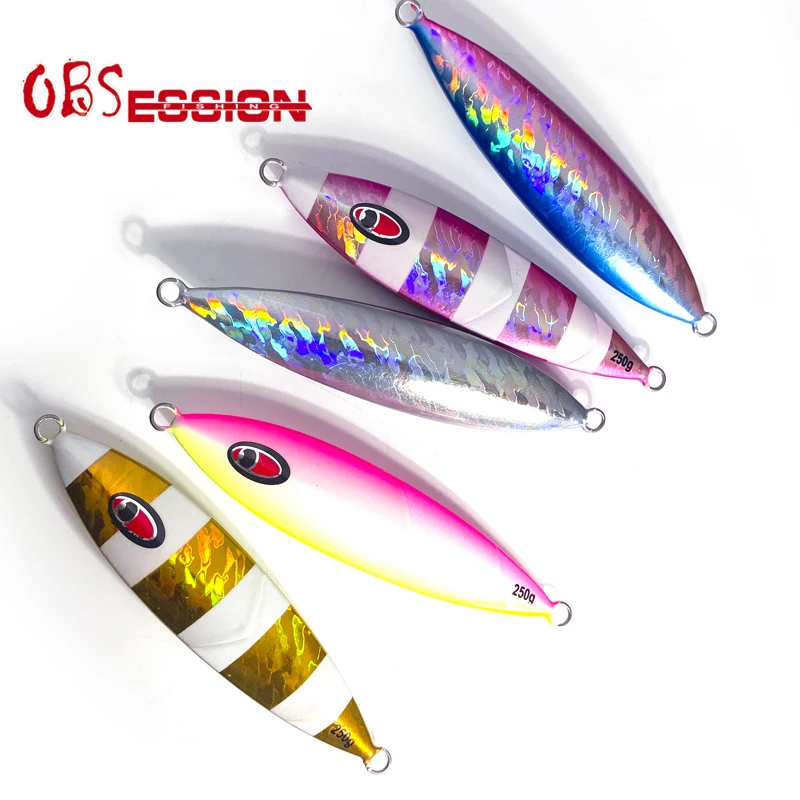 Одержимость жесткий металлический джиг Япония Laser120g150g200g Swimbait медленное падение