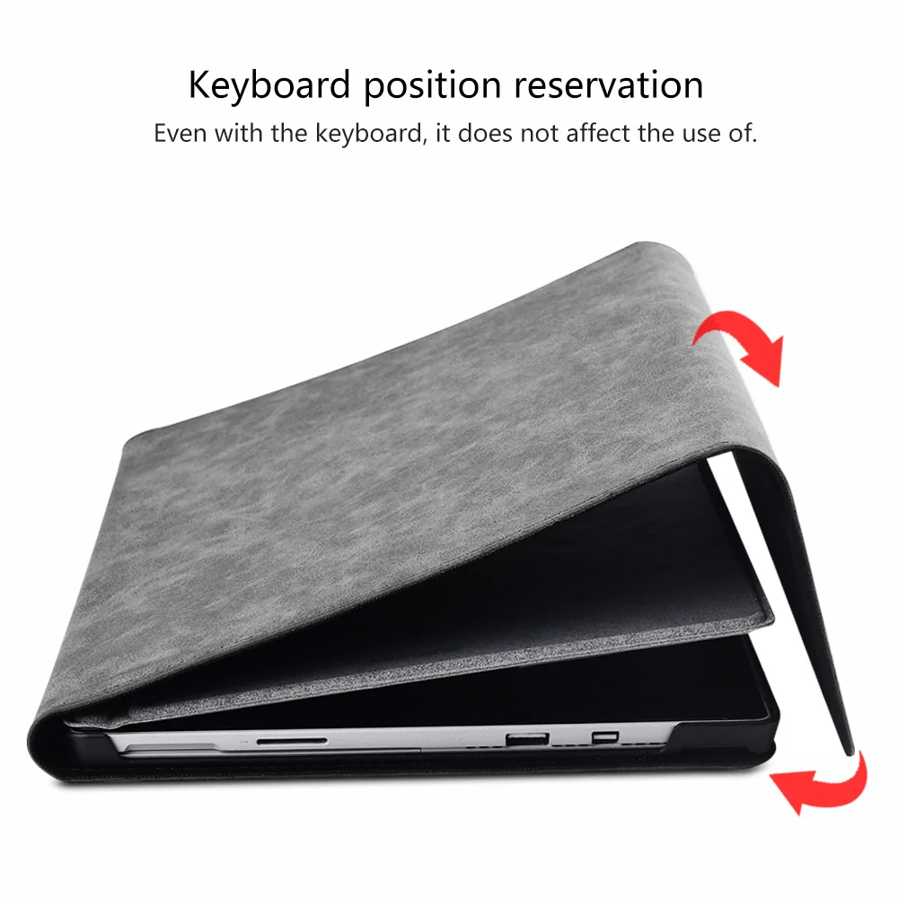 Новинка, чехол для ноутбука, планшета, для microsoft Surface Pro 6, подставка, держатель для Surface Pro 6 5 4, чехол для женщин и мужчин, одноцветная сумка для ноутбука