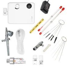 KKmoon действие Аэрограф красота воздушный компрессор Набор гравитации подачи воздуха кисти комплект для художественной живописи ремесло торт Спрей модель воздушная щетка