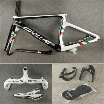 

Package for sale T1000 3K MCipollini NK1K Disc carbon Frameset Handlebar Saddle Water Bottle Holders