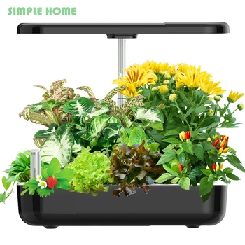 Sistema di coltivazione idroponica per giardino interno con macchina per piantare intelligente senza suolo non tossica con luce di coltivazione a LED 1