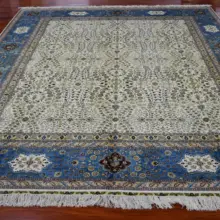 8x10 футов классические шелковые ковры ручной работы классические штаны с цветочным узором; ковры ручной работы