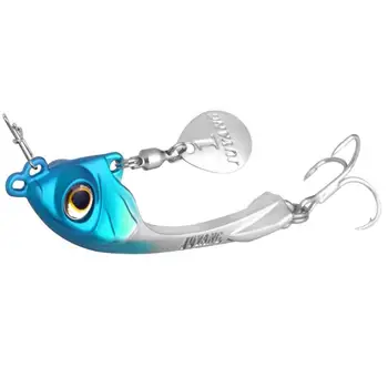 

LUSHAZER Spinner Sequins Vibrating VIB Casting Fishing Lure Artificial Bait