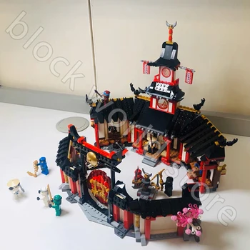 

Ninjaed Legacy Monastery of Spinjitzu 1154PCS training station building block model compatible 70670 toy figures