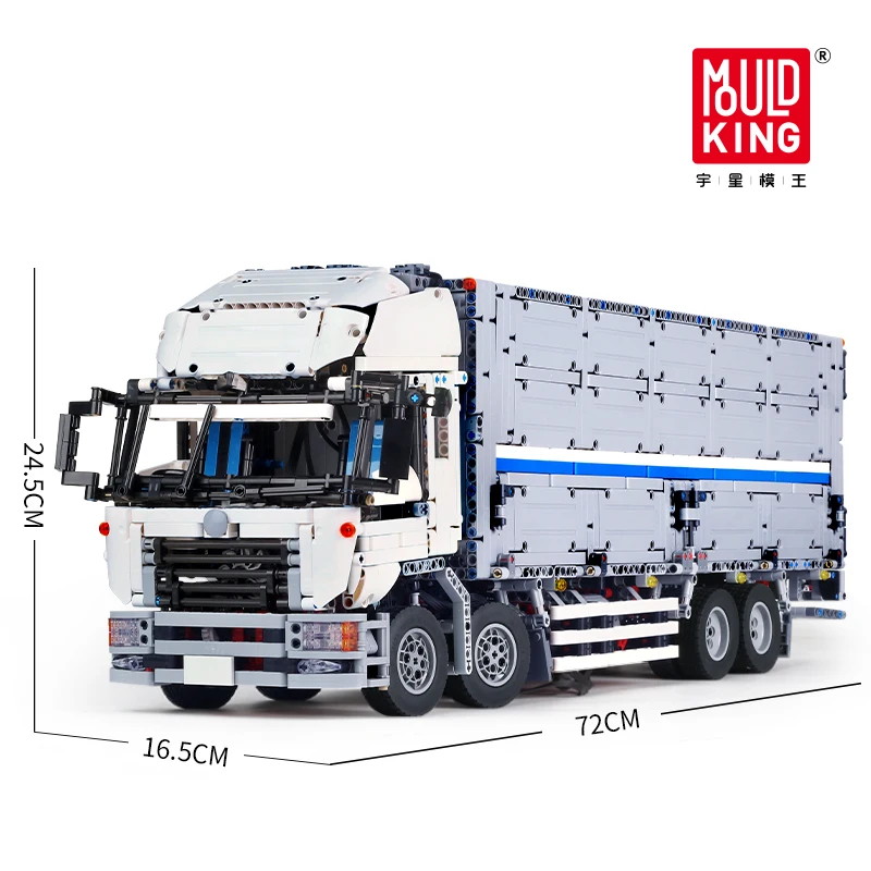 Совместимо с Lepining 23008 APP RC Technic Car Serie MOC 1389 Arakawa буксировочное крыло контейнер для
