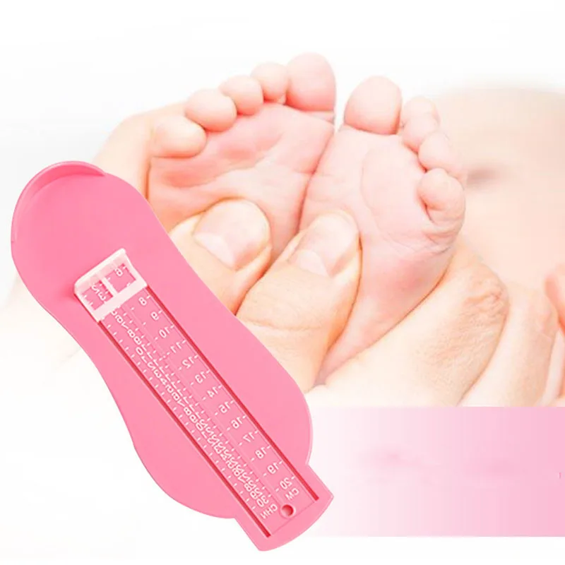3 шт. Детские измерительные приборы для ног детский измеритель расстояния инструмент, розовый, синий, желтый