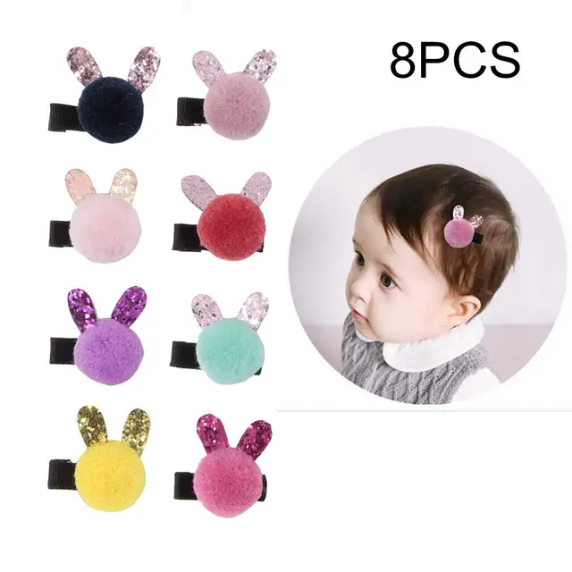 Cute 22 Colors Fashion Baby Girls Mini Chiffon Flowers Hair Clips Sweet Children Hairpins for Kids Hair Accessories K8PCSmixed