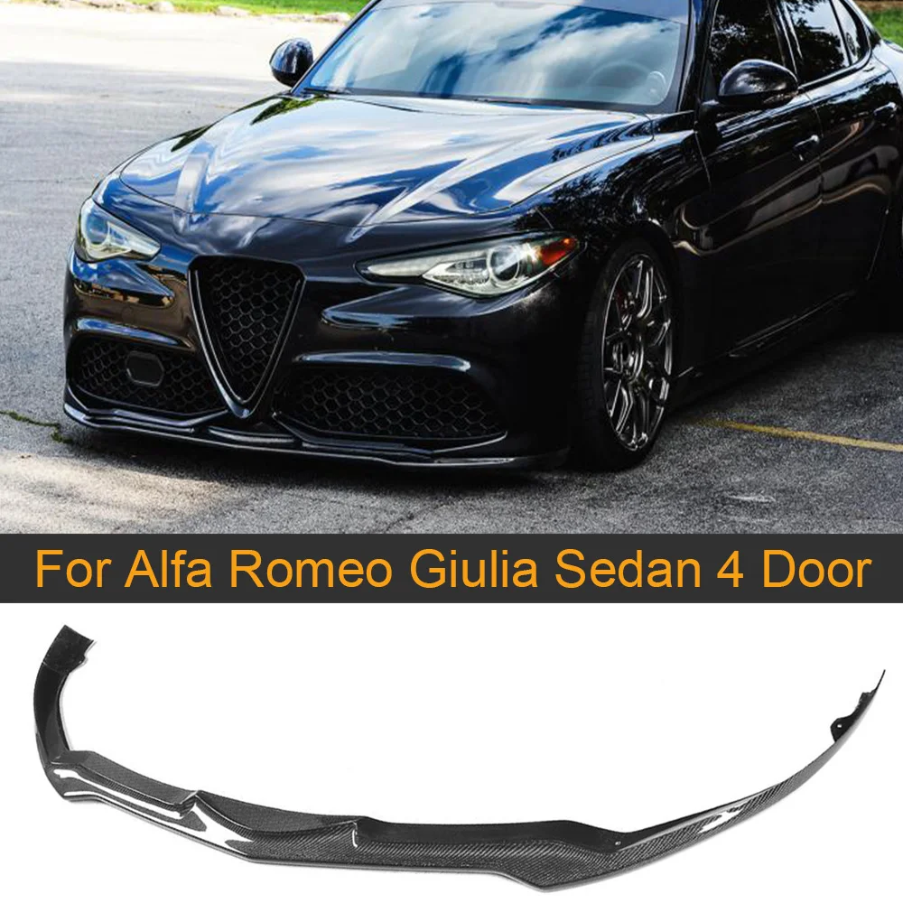 Автомобильный передний спойлер для Alfa Romeo Giulia Sedan 4 Door 2016 2018|apron|apron styles |