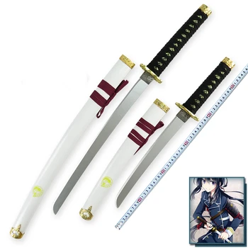 

Free shipping!Touken Ranbu Online Namazuo Toushirou Katana Wooden 54CM/74CM Cosplay Prop Samurai Sword