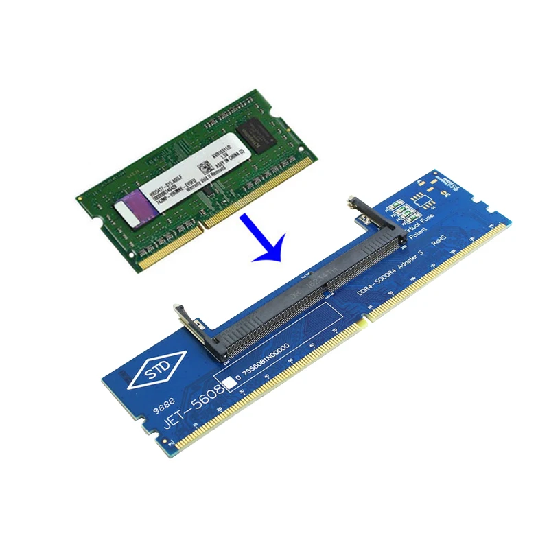 Ноутбук DDR4 ram память для рабочего стола конвертер адаптер карта 260P до 288P поколение памяти Riser карта тест специальная карта