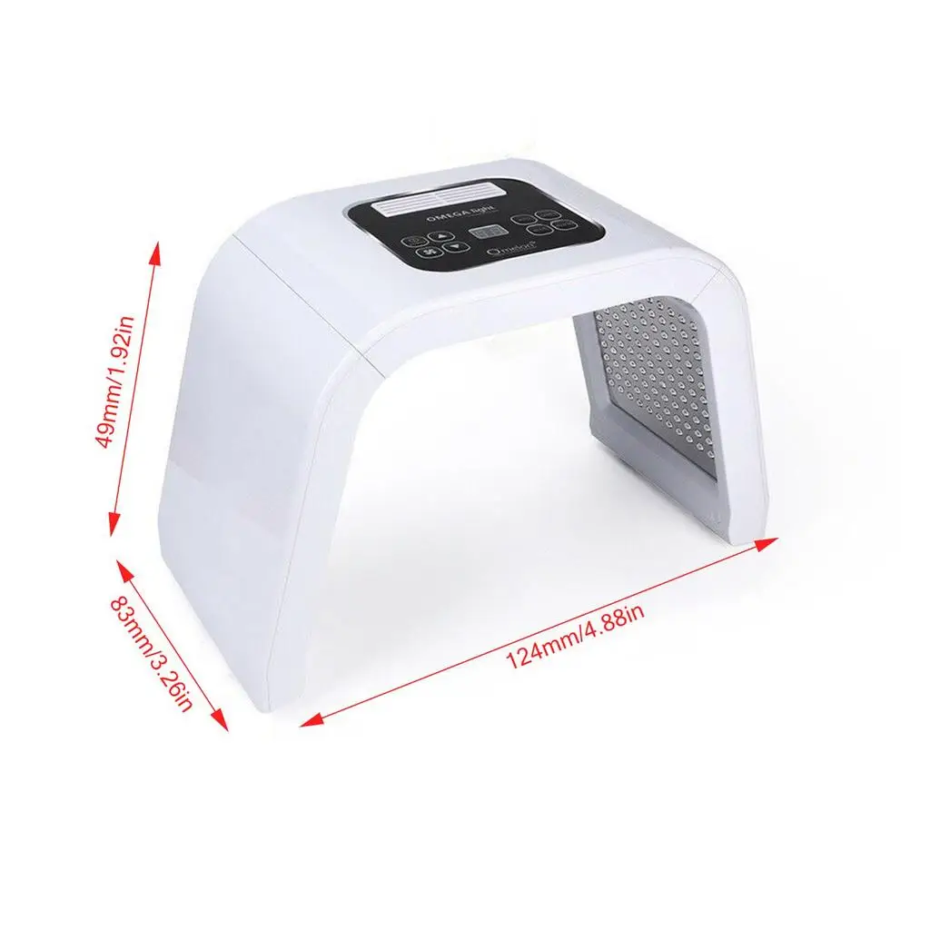  7 Colors PDT Led Mask Facial Light Therapy Skin Rejuvenation Device Spa Acne Remover Anti-Wrinkle R - 4000235509477