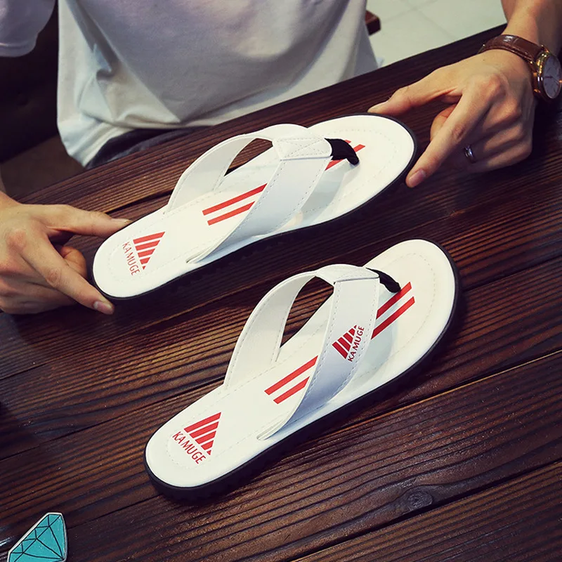

Korean-style New Style Summer Casual Men's Flip Flops Anti-slip Outdoor Beach Sandals Cool Flip-flops