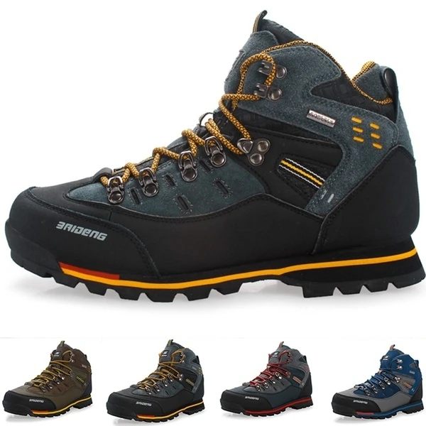 

Army Men's Outdoor Sports Trekking Hiking Boots Waterproof Anti-skid Boots Winter Mountain Climbing Shoes