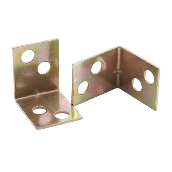 Métal Support D'étagère 90 Degré Angle Droit Support 12pcs Brass Tone G6D7 Métal Support D'étagère 90 Degré Angle Droit Support 12pcs Brass Tone G6D7