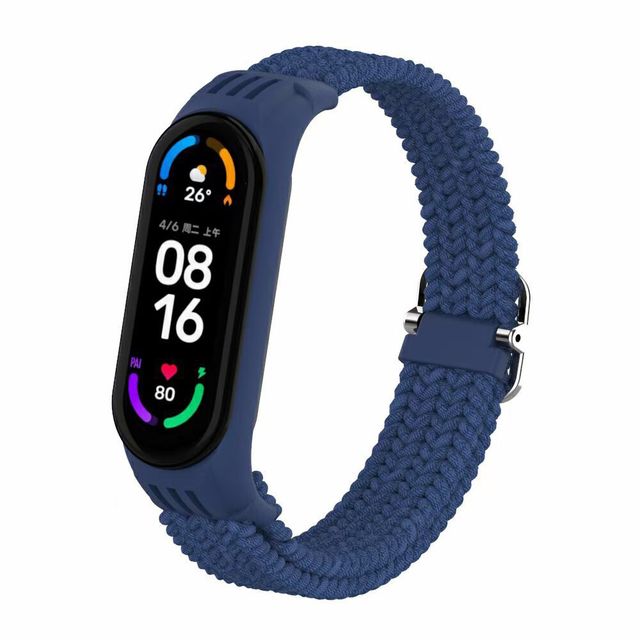 Strap For Mi Band 7/6/5/4/3 Wristband Replacement Weave Colorful Bracelet For Xiaomi Mi Band 7 5 6 Amazfit Band 5 Band 6