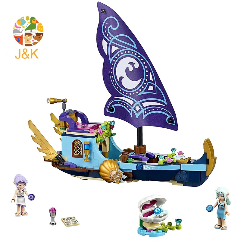 Bela новинка 41073 эльфы 311 шт. Epic Adventure Ship Chase строительные блоки для детей сделай сам