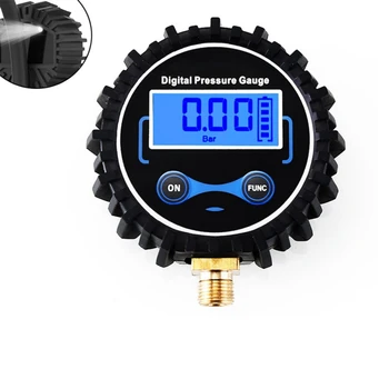 

1/4 1/8 Thread LCD Digital Tire Pressure Gauge Car Auto Motorcycle Tyre Air PSI Meter For Car Truck Motorcycle