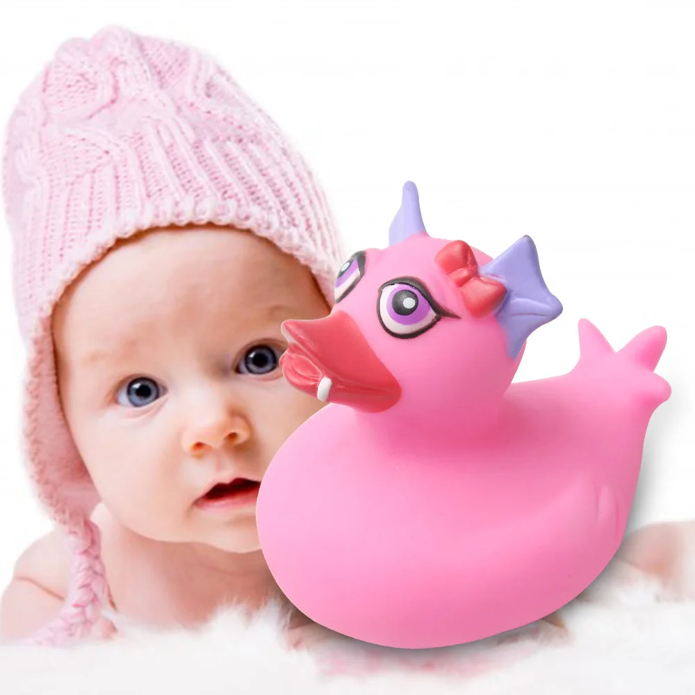 

Vinyl Duck PVC Doll Large Small Yellow Duck Dragon Duck Cross-Mirror for Foreign Trade Monster Duck Baby Shower Pinching Called