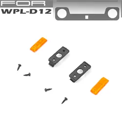 Lumière latérale à haute Simulation, pièce de Modification pour voiture WPL D12 Pick up RC 