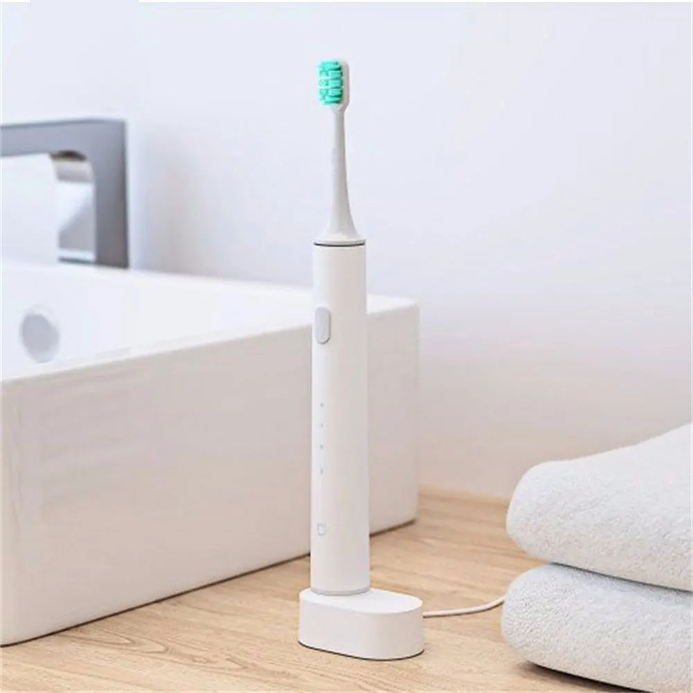 

Xiaomi Mijia Sonic Electric Toothbrush With Bluetooth Linkage Wireless Charging IPX7 Waterproof APP Control - Regular Version