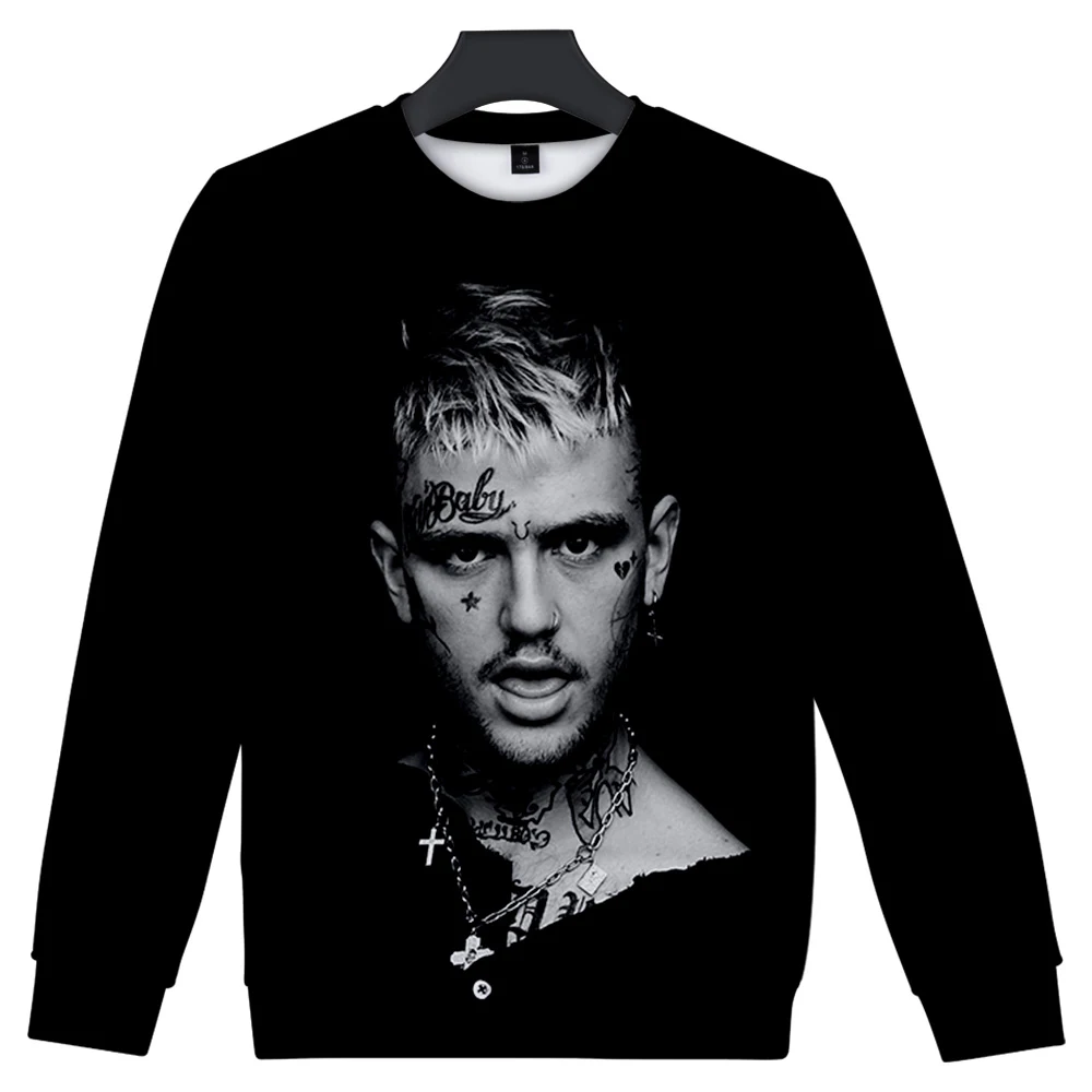 Новинка Lil Peep толстовка модная повседневная монолитная толстовка с круглым вырезом для мужчин/женщин зимний популярный пуловер в стиле Харадзюку уличная одежда