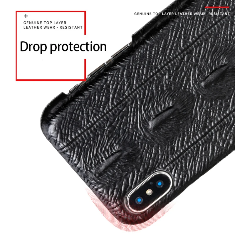 Осетровый текстурный чехол для телефона для iphone 7 8 11 Pro Чехол из воловьей кожи задняя крышка для iphone 6 6s Xr Xs Max чехол 6p 6s p 7p 8p крышка