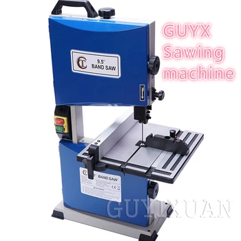 

GUYX 220V 9.5 inch with LED Multi-functional band saw Vertical sawing machine Metal band saw Small jig saw Bead machine