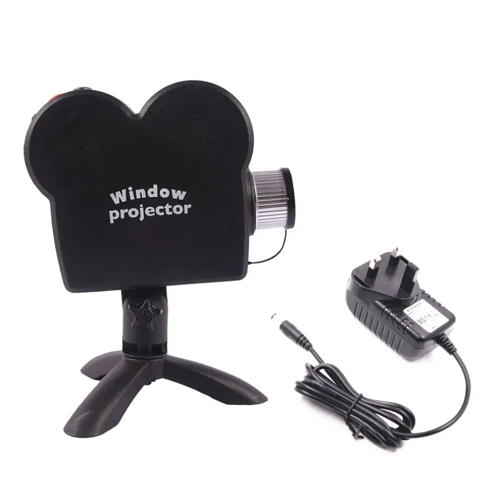 UK Произведите впечатление на ваших друзей, Рождественский Хэллоуин, оконный проектор, светодиодный прожектор, проекционный светильник, Рождественская проекционная лампа - Испускаемый цвет: UK