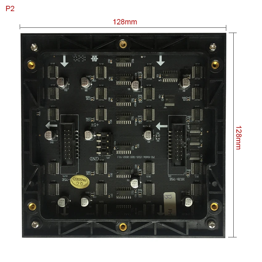 Комнатный рекламный P2 SMD полноцветный светодиодный дисплей Цвет светодиодный модуль 128*128 мм 64*64 пикселей 1/32 сканирования светодиодная hd-панель для светодиодный экран дисплея