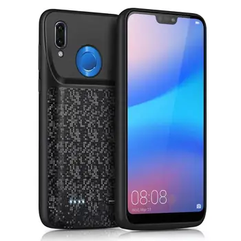 

Shockproof battery charger case For Honor8 9 10 Lite 5000mAh External charger Cover Backup power For HuaweiP30 P20 LitePro