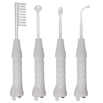 

High Frequency Electrotherapy Wand Glass Tube Replacement for Wrinkle Removal, Spot Acne Remover Hair Facial Spa Beauty Care