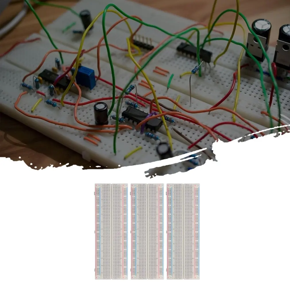 3X MB-102 830 Точка Прототип PCB непаянная макетная плата печатная плата Универсальная Тестовая печатная плата