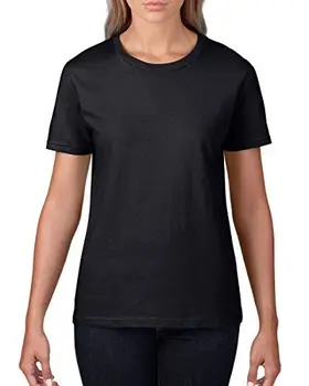 

Anvil 880 da Donna a Maniche Corte da Donna Fashion-Maglietta, Colore: Nero-L