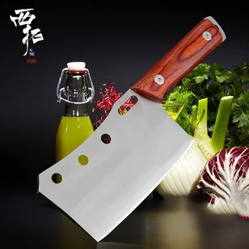

XITUO Stainless Steel Fruit Knife Mini Kitchen Knife Home Multi-function High Hardness Straight Knife Outdoor Barbecue Cleaver