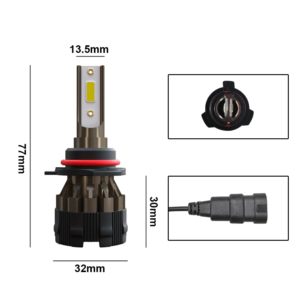 Новый K2 светодиодный фары автомобиль грузовик внедорожник RV HID модернизация фар
