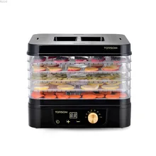 220V 5 Layers Food Dryer Household Dehydrated Vegetables Fruits Dried Meat Yoghurt Food Air Dryer Machine Dehydrator Fruit