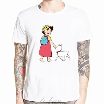 

Heidi And Litle Goat T Shirt Heidi Alps Switzerland Comic Anime Cartoon Tv Show Tv Serie Film Book Kids Tshirt