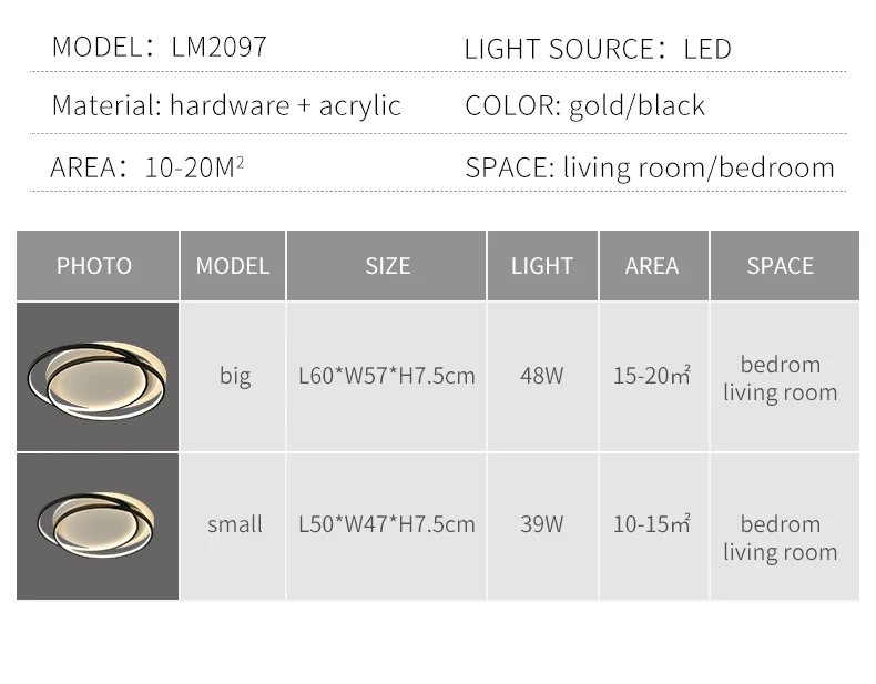 Modern Gold Led Chandelier For Bedroom Living Room Kitchen Study Design Ceiling Lamp Ring Round Remote Control Light Fixtures glass chandelier