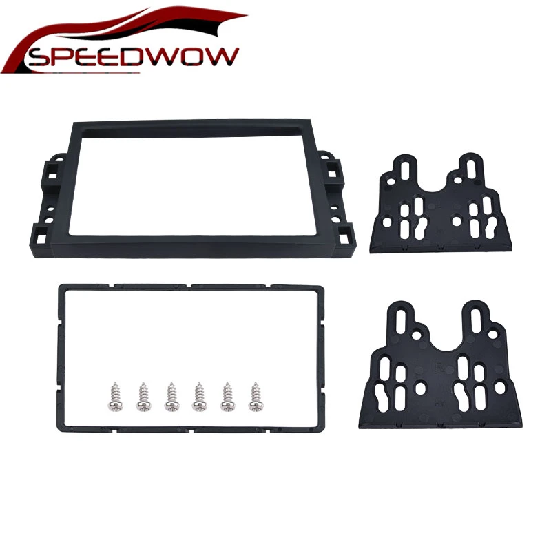 SPEEDWOW 2 Din панель автомобиля Радио Рамка фасции DVD плеер Установка отделка комплект