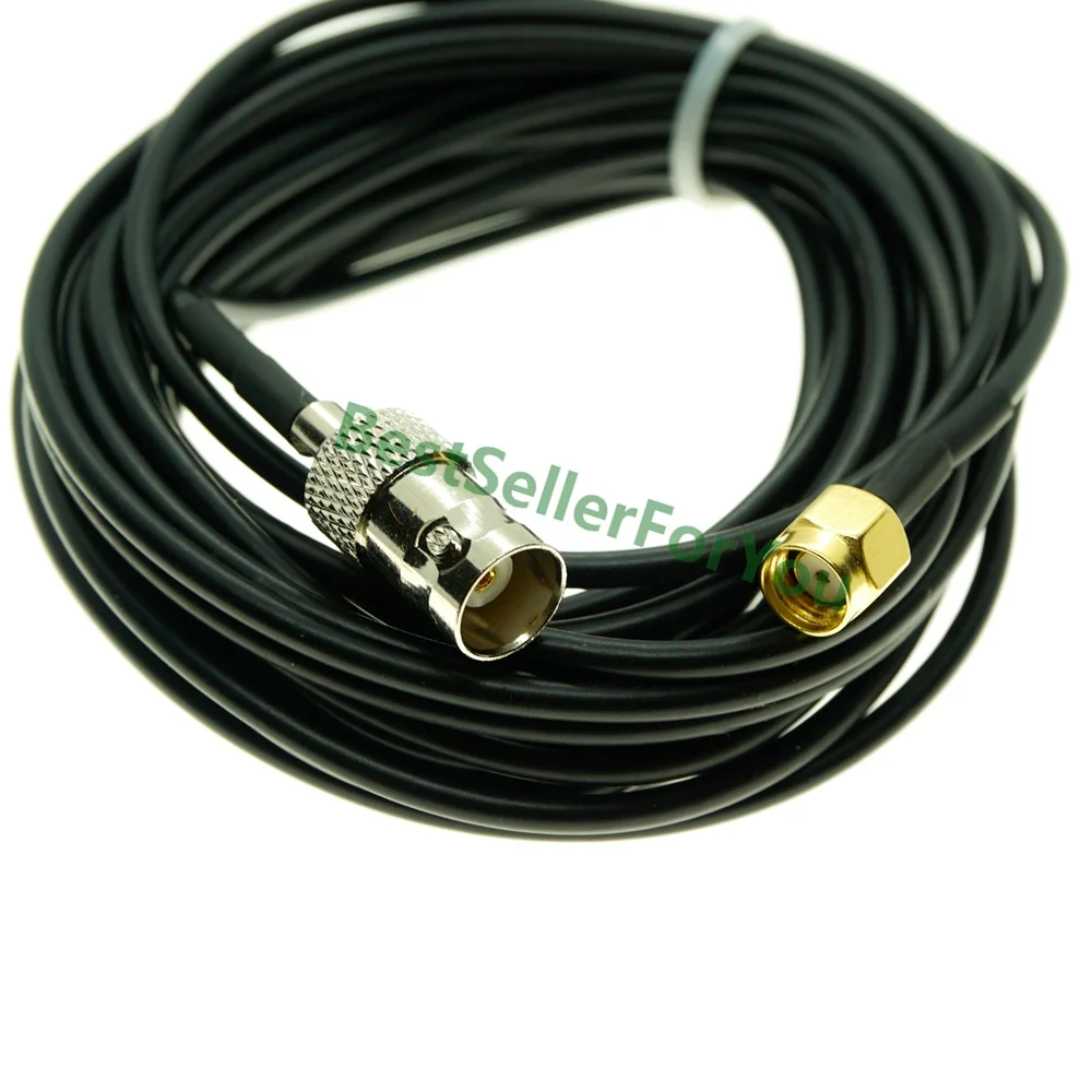 Extension RG174 Cable RPSMA Male to BNC Female Coaxial Connector Antenna Wifi | Обустройство дома