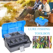 Fishing Lure Box Fishing Tackle Box Multi-layer Big Space Fishing Gear Bait Box Fishing Tackle Gear Bait Accessories Tool Box