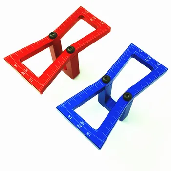 

DIY Woodworking Dovetail Rule Marker Wood Joints Gauge Guide Tool Ruler Marking Gauge Scriber Woodworking Measuring Tool