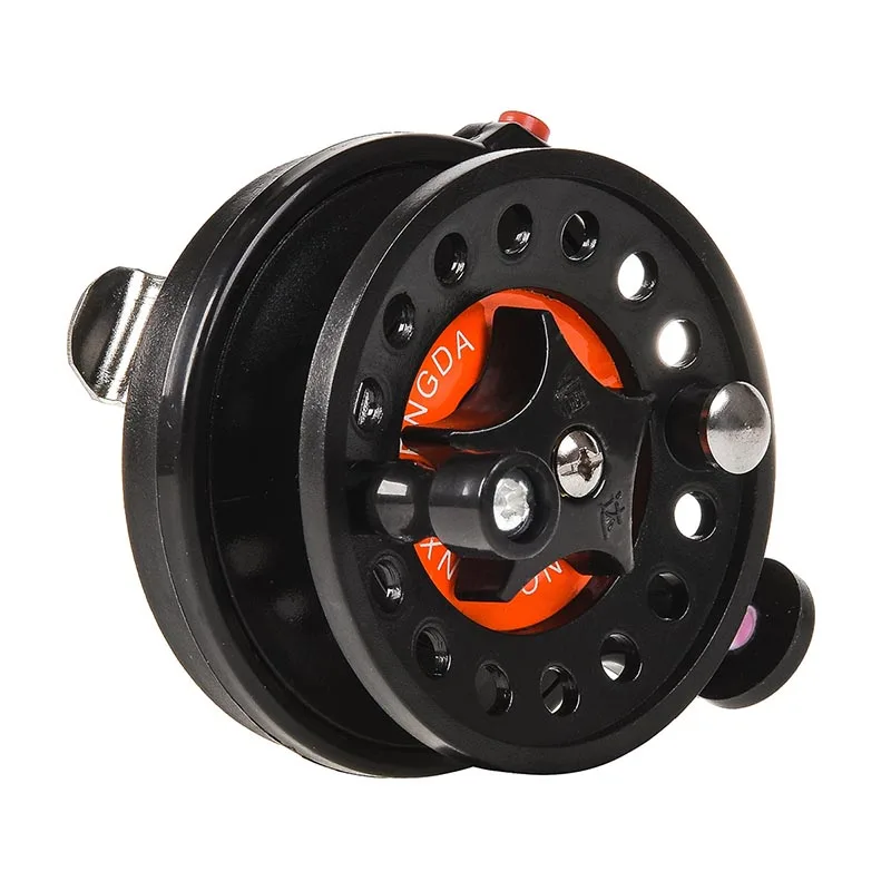 Удилище для подледной рыбалки(катушка) зимнее Супер короткое стеклопластиковое волокно легкое выдвижное Телескопическое удилище(колесо) для пресной морской воды - Цвет: Fish rod wheel 4B