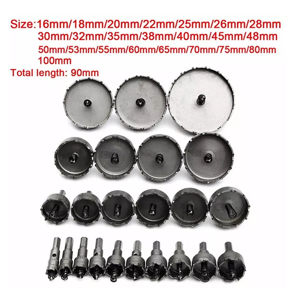 23 шт. HSS Сверло Набор быстрорежущей стали Твердосплавный Наконечник отверстие пилы зубная фреза Металл Бурение ручной работы по дереву резка столярные коронки